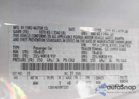 2014 Ford Focus St from USA, damaged, VIN 1FADP3L9XEL338753